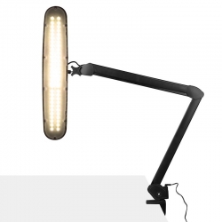 LAMPA WARSZTATOWA LED ELEGANTE 801-TL Z IMADEŁKIEM REG. NATĘŻENIE I BARWA ŚWIATŁA BLACK